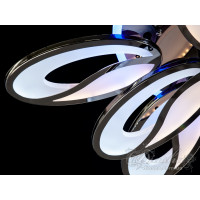 Cветодиодная люстра Diasha 8090/6+3BHR LED 3color dimmer  