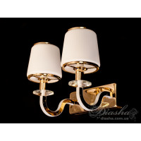 Бра светодиодное с абажуром Diasha 8343/2G