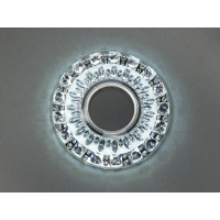 Декоративний точковий світильник із вбудованим led підсвічуванням Diasha 3114WH