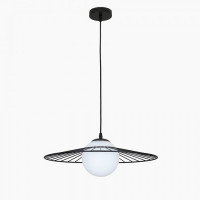 Люстра в спальню Levistella 7529805-1 BK+WH