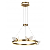 Люстра в детскую комнату с бабочками Levistella  918VP105 BRZ