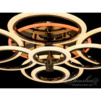 Cветодиодная люстра Diasha A8022/8BHR LED 3color dimmer