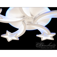 Люстра светодиодная в детскую комнату Diasha 8163/5WH LED 3color dimmer  