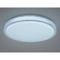 LED стельова люстра панель біла смарт 8 м2 Diasha 6653/400WH