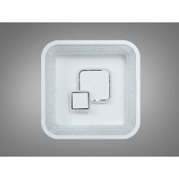 Світлодіодний стельовий світильник сірий 34Вт CCT Diasha 12550B