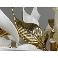 Люстра в зал 18 ламп, золото Diasha 7208-32+8PGD