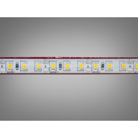 LED стрічка 12в, 120 шт/м, герметична, 8мм, теплий Diasha N12-2835-120-WW-68-8