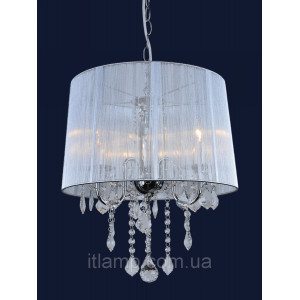 Люстра абажурная Levistella 7204003WH-3WH SILVER