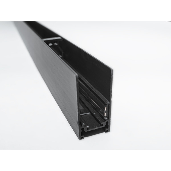 Рейлінг-шинопровід для магнітної трекової системи, підвісний/накладний, 2м Diasha QY-CX102B-20-2M-BK