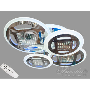 Светодиодная люстра Diasha 6016/2+2HR LED 3color dimmer 