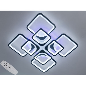 LED люстра 150W Diasha 8060/4+4BKLED3colordimmer