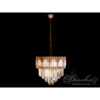 Люстра с хрусталем Diasha 9019B-CF+G