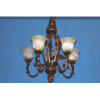 Люстра с плафонами  L1969CG2/5 (W0454) Splendid-Ray
69010