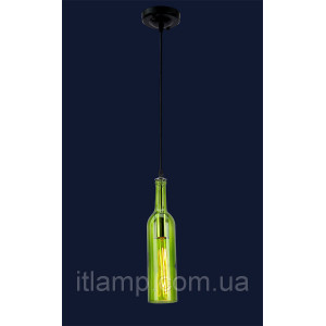 Люстры бутылки Levistella 758D843-1 GREEN