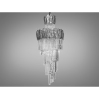 Люстра в зал хром  Diasha 82205/600xH1800HR