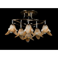 Люстра с плафонами Splendid-Ray L8910/6 MIX(BR,GR)