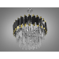 Хрустальная люстра в современном стиле Diasha 82209/500G+BK