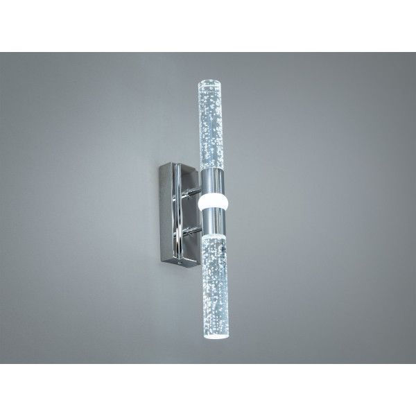 Дизайнерське, гармонійне чорне світлодіодне бра, 7 Вт Diasha F3786