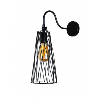 Бра в стиле лофт Levistella 756WPR107F3-1 BK
