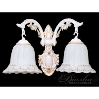 Бра в классическом стиле на две лампы Diasha A208/2