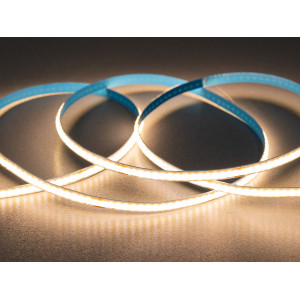 COB LED стрічка 24В, 320 діодів на метр, 5мм, теплий Diasha P24-COB-320-WW-20-5