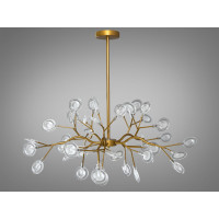 Люстра в зал на 45лампочки Diasha 886-45CGD