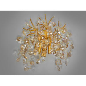 Хрустальная люстра золото Diasha 601-3WGD