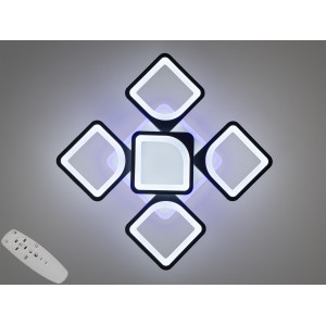 Люстра в спальню 70W Diasha S8060/4+1BKLED3colordimmer