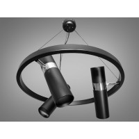 Люстра лофт в спальню Diasha D1332/D450BK+HR