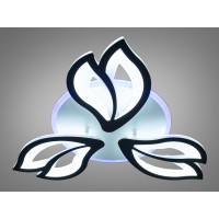 Люстра в спальню с пультом и подсветкой Diasha MX2645/3BKLED3colordimmer