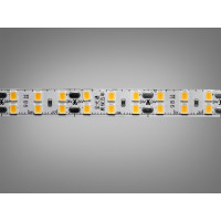 Світлодіодна стрічка 24В, 240 діодів на метр, 10мм, теплий Diasha P24-2835-240-WW-20-10