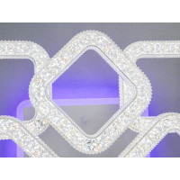 Люстра потолочная с пультом 90W Diasha S2205/4+4WHLED3colordimmer