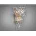 Вишуканий золотий настінний світильник з кришталю Diasha 310-BGD