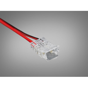 Конектор для SMD та COB стрічки 8mm Diasha PCON2pin/CAB-8mm-clear