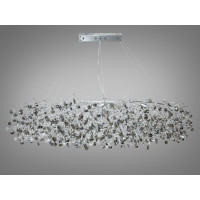 Хрустальная люстра 15 ламп, хром Diasha 601-L1500CH