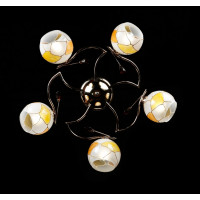 Люстра с плафонами Splendid-Ray 128182 (FGD+BR)