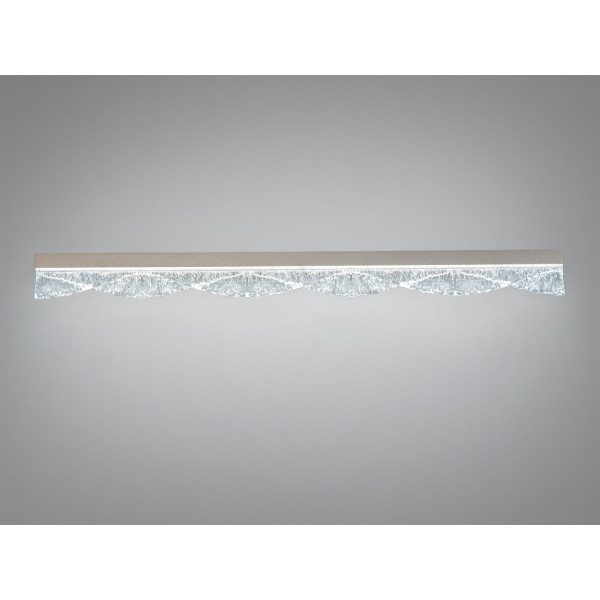 Настінний LED світильник бра-планка чорний 20Вт Diasha 8057/800GD