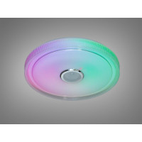 Стельова люстра LED біла 80 Вт RGB Bluetooth TUYA Diasha DB-8311/500RGB+MP3+TUYA