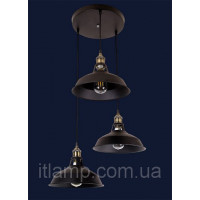 Люстра в стиле лофт Levistella 7526857-3 BK Люстра в стиле лофт Levistella 7526857-3 BK