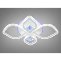 Лед люстра в спальню 80W Diasha MX2721/2+2WHLED3colordimmer