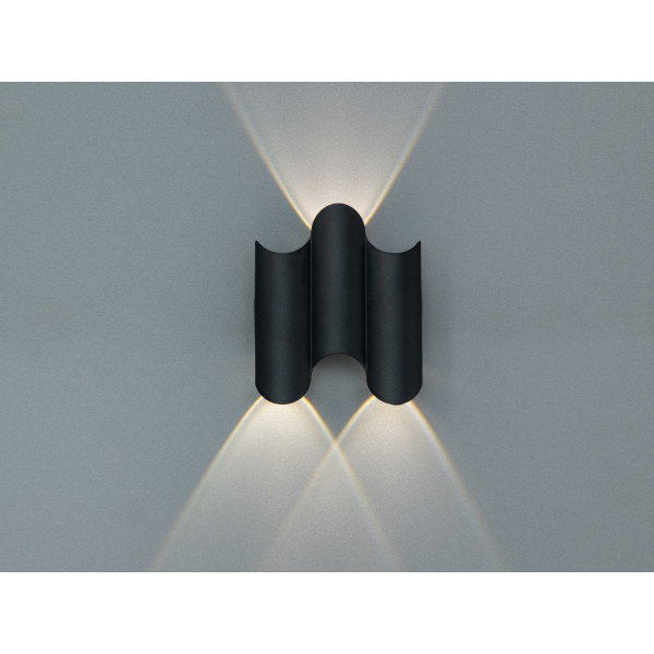 Фасадний світильник для багатопроменевої архітектурної LED підсвітки Diasha 0224/3BK