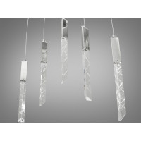 Люстра светодиодная декоративная 12W Diasha 3001/5HR