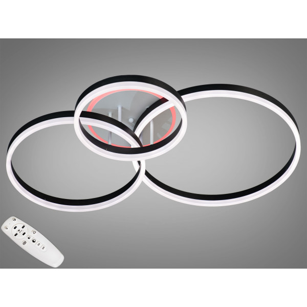 Люстра с пультом 120W Diasha 8174/345BKLED3colordimmer