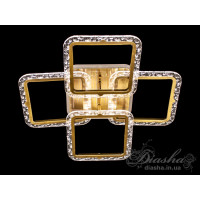 Cветодиодная люстра Diasha QX2519/4BR LED 3color dimmer 