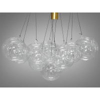 Люстра підвіс у стилі Loft на 4 лампи, золото Diasha 7501/4GD