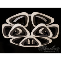 Cветодиодная люстра Diasha A8118/6+3BK LED 3color dimmer