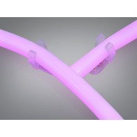 LED NEON 12в, герметичний, 11мм, круглий Diasha P12-NEON-R-PINK