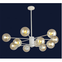 Люстра молекула Levistella 7526033-12 WH+BR