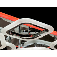 Потолочная светодиодная люстра с пультом Diasha AS8060/6+2HR LED 3color dimmer 