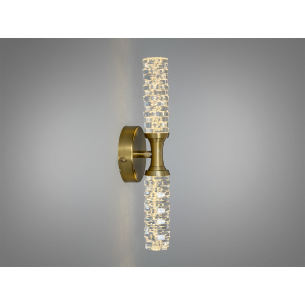 Бра настінне LED 5 Вт чорний хром кришталь Diasha 8151-BGD